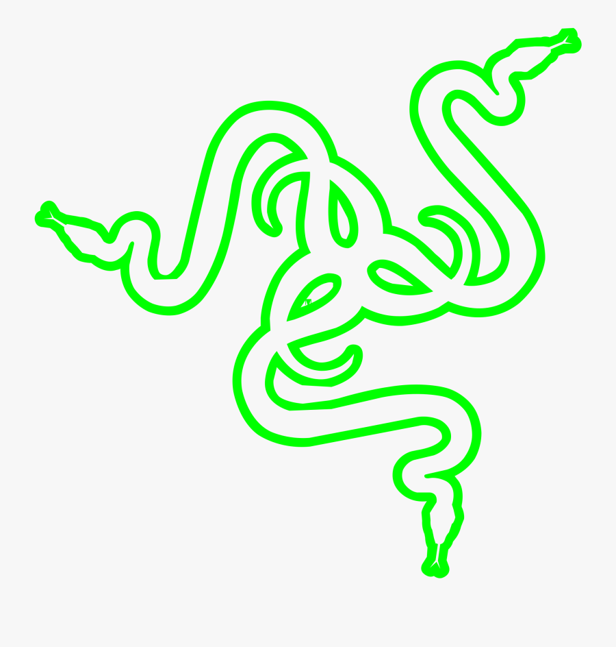 Laptop Pic Computer Logo Mouse Sticker Inc - Razer Logo Png, Transparent Clipart