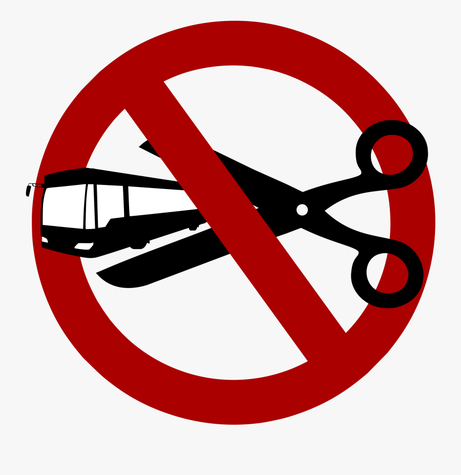 Clipart Of Cut, Dont And Transparent Local - Circle, Transparent Clipart