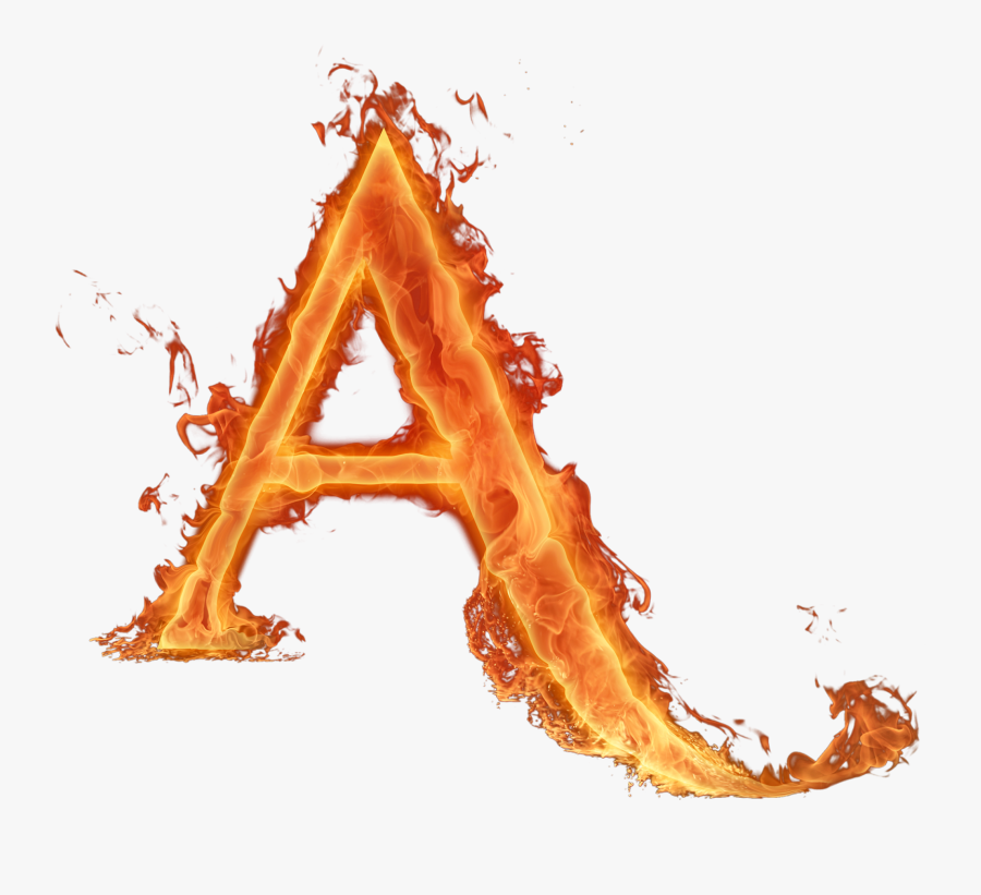 Fire Alphabet Letter Light Free Transparent Image Hq - Illustration, Transparent Clipart