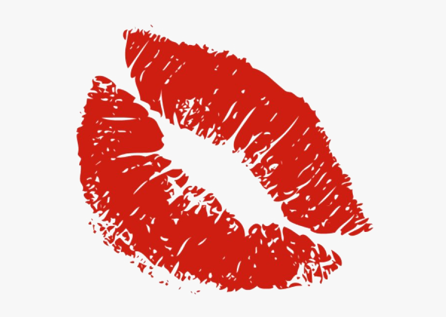 Transparent Background Red Lips Png, Transparent Clipart