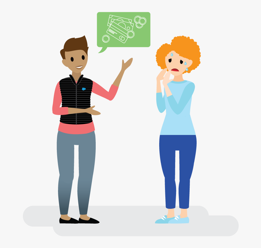 People Talking Face To Face Clipart, Transparent Clipart