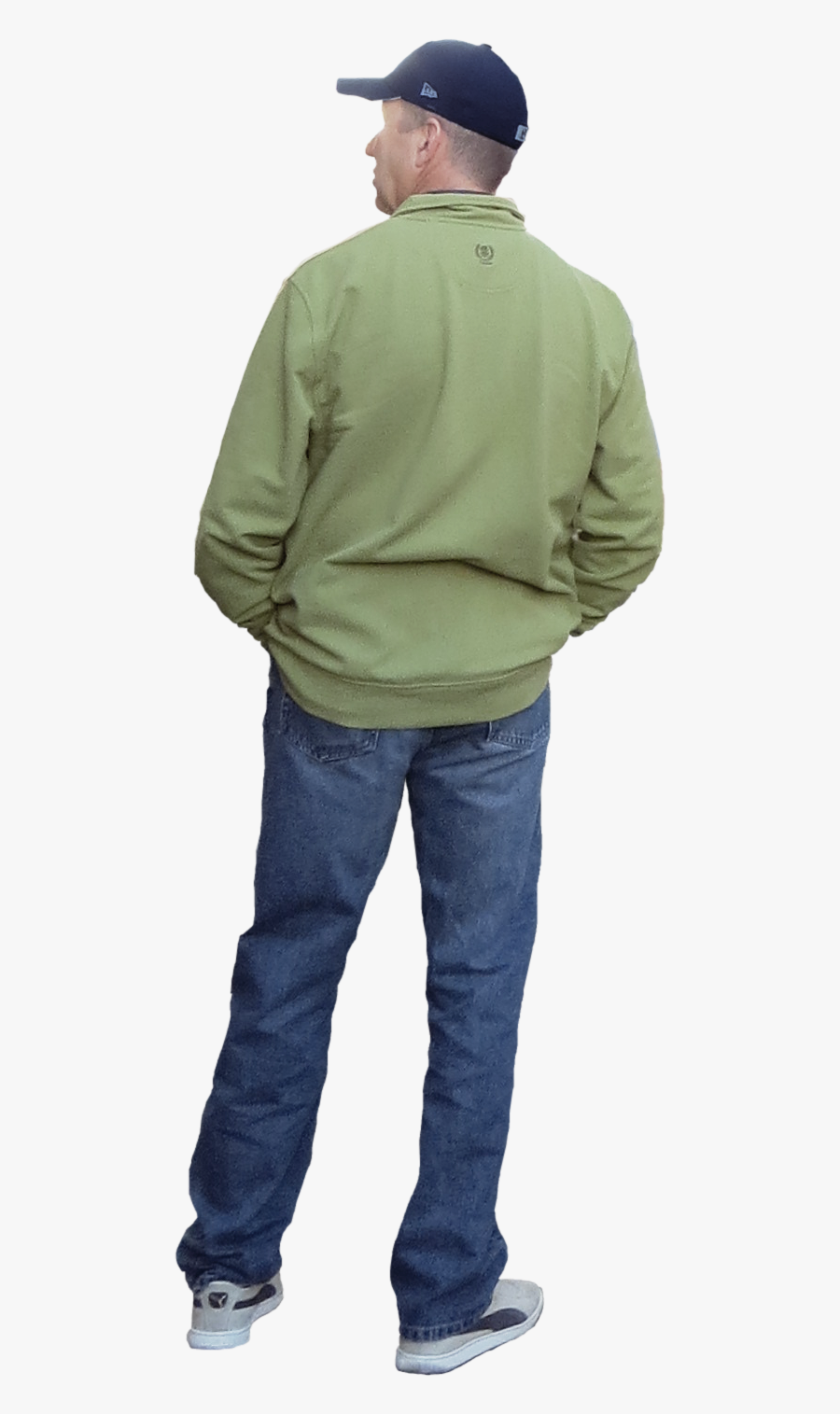 Person From Behind Png, Transparent Clipart
