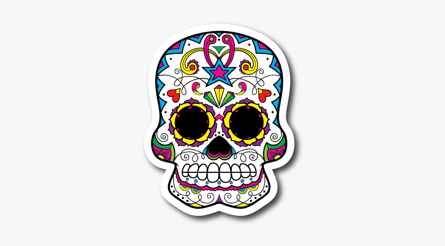 Sugar Skulls, Transparent Clipart
