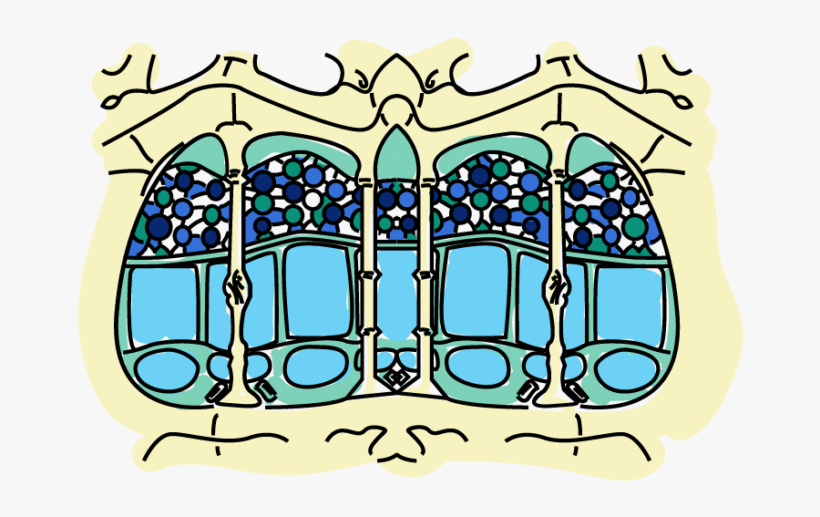 Stained Glass, Transparent Clipart