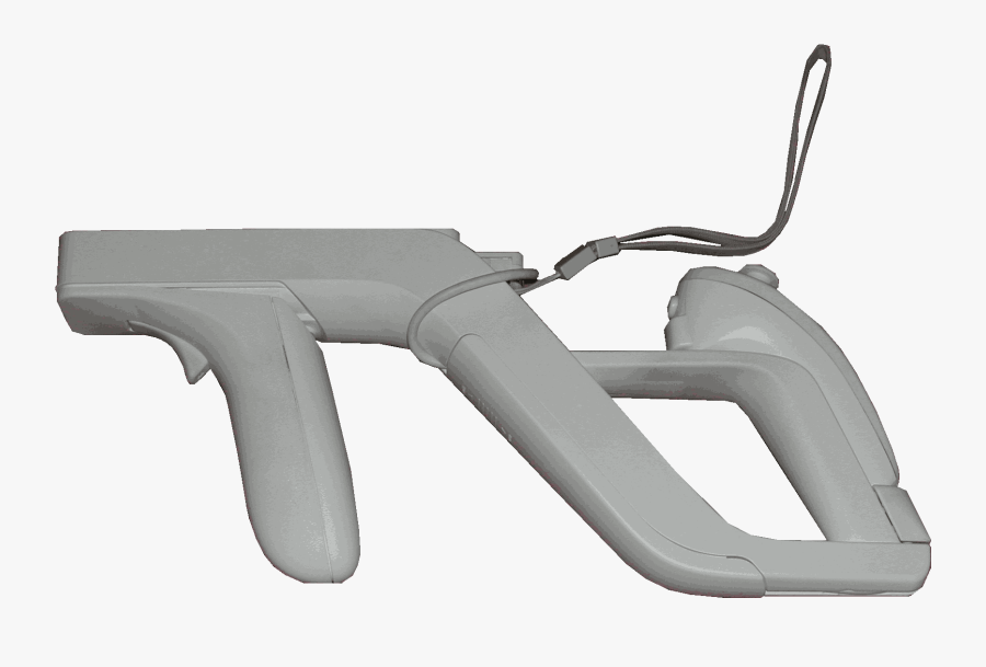 Wii Gun Controller Png - Assault Rifle, Transparent Clipart