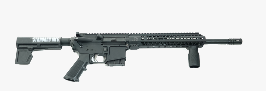 Assault Rifle, Transparent Clipart