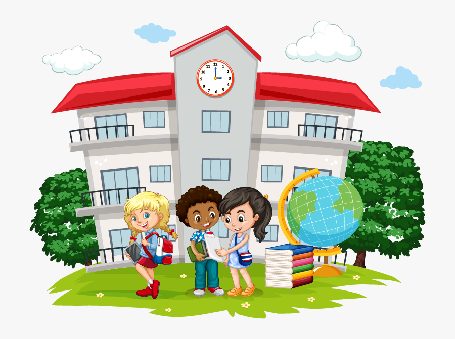 Thinkingcap At Ps - Imagenes De Una Escuela, Transparent Clipart