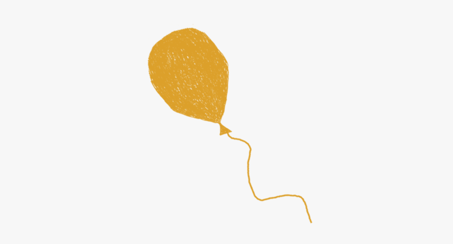 Balloon-yellow, Transparent Clipart