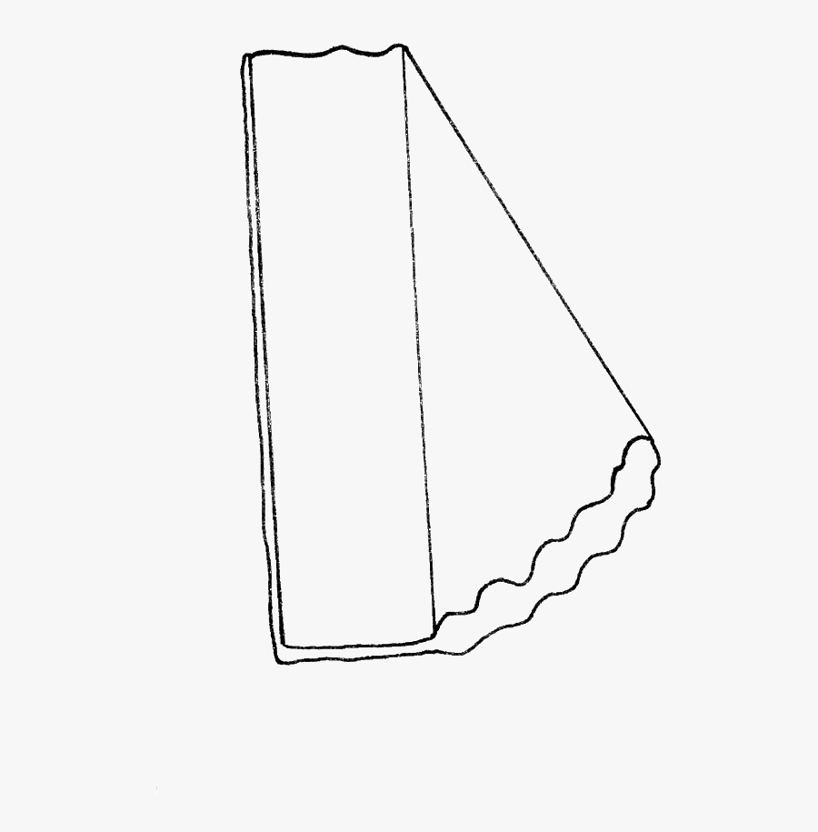 Piece Of Pie Coloring Pages, Transparent Clipart