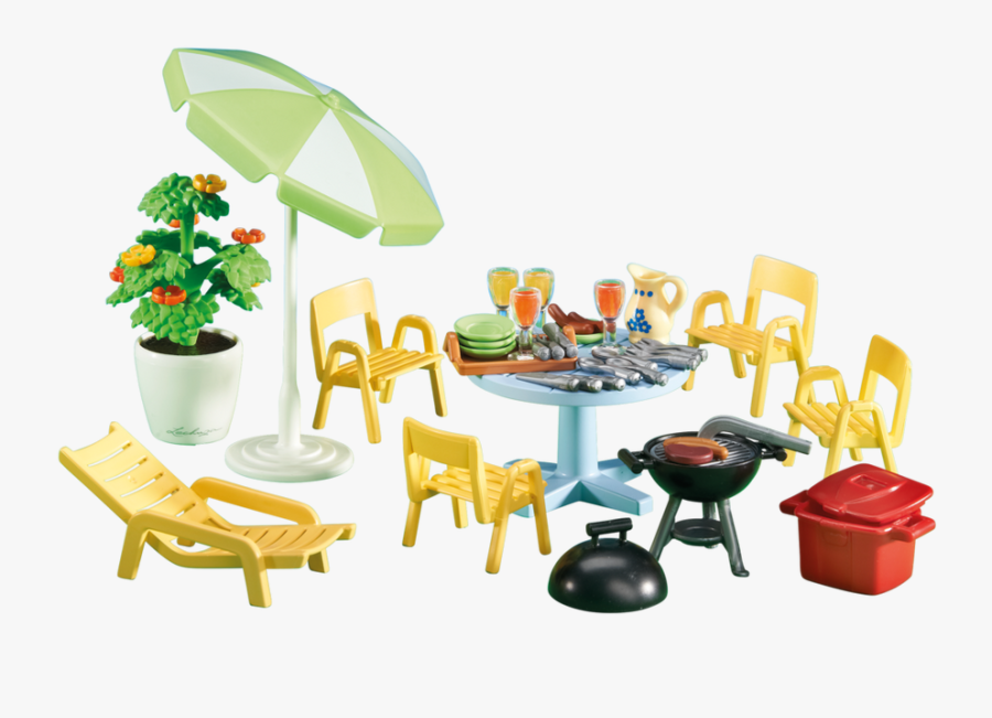 6451 Patio Furniture - Playmobil 6451, Transparent Clipart