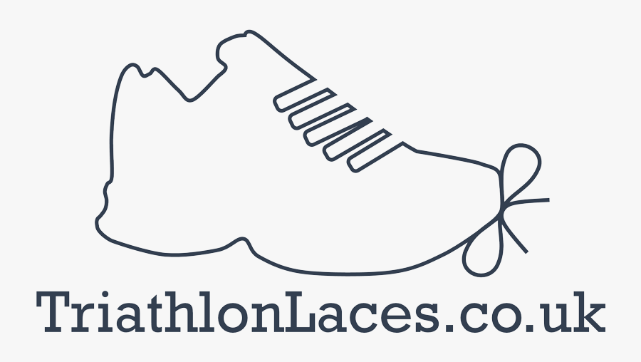 Uk Triathlon Laces Logo Transparant - Line Art, Transparent Clipart