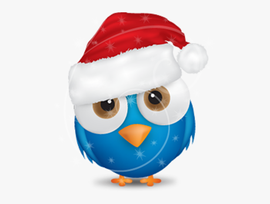 Cartoon Christmas Bird, Transparent Clipart