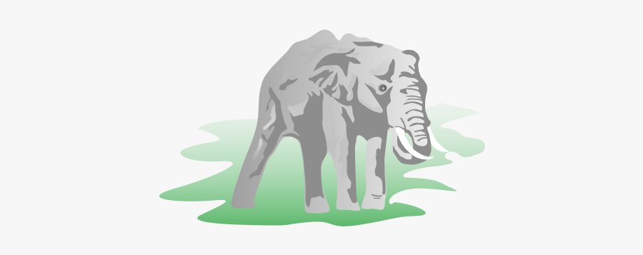Elephants Holding Tails Clipart, Transparent Clipart