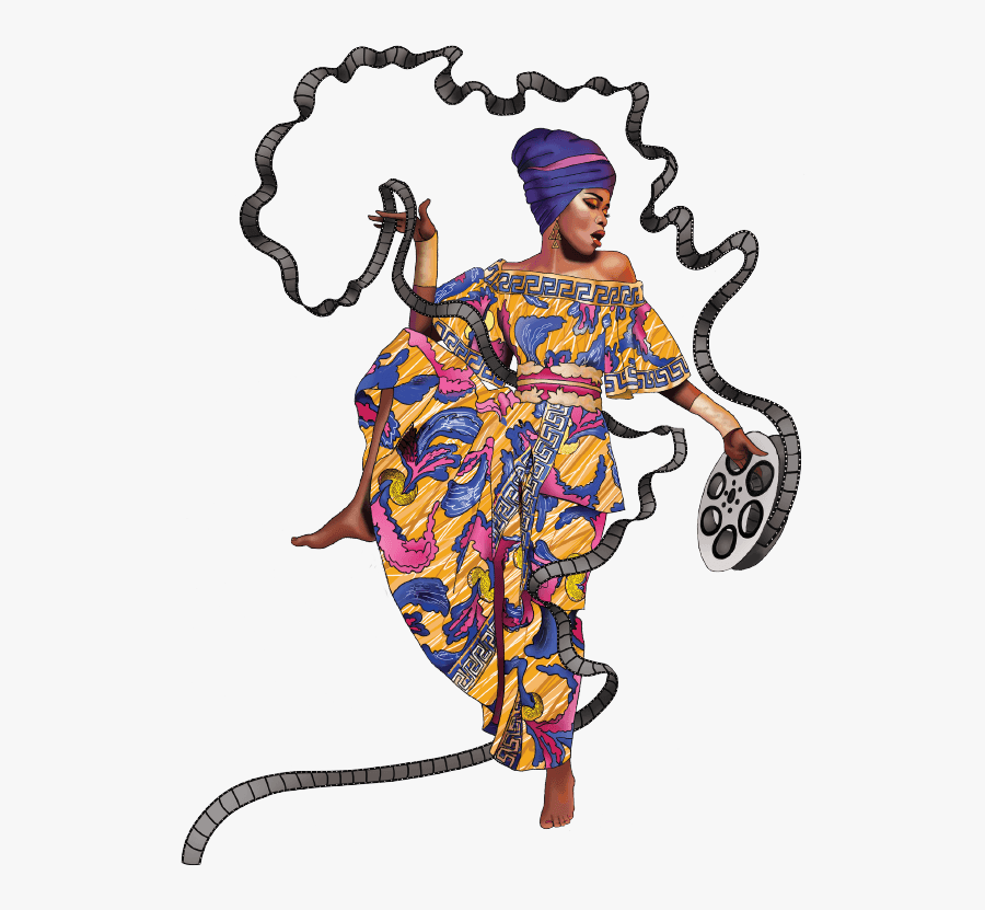 Transparent 9 Ladies Dancing Clipart - Cascade Festival Of African Films 2018, Transparent Clipart