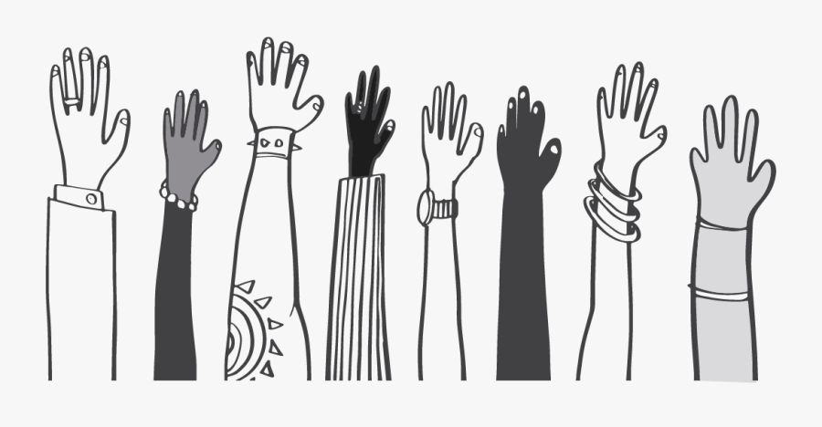 Fingers Drawing Friendship - Transparent Metoo Movement, Transparent Clipart