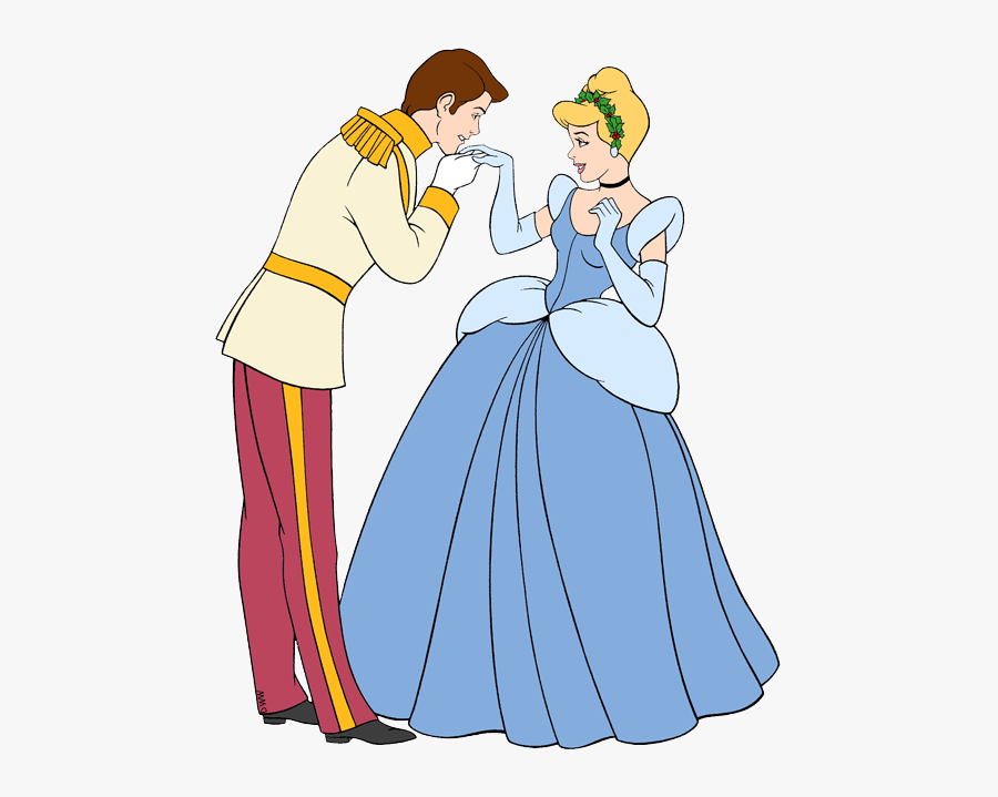 Cinderella And Prince Charming Clipart, Transparent Clipart