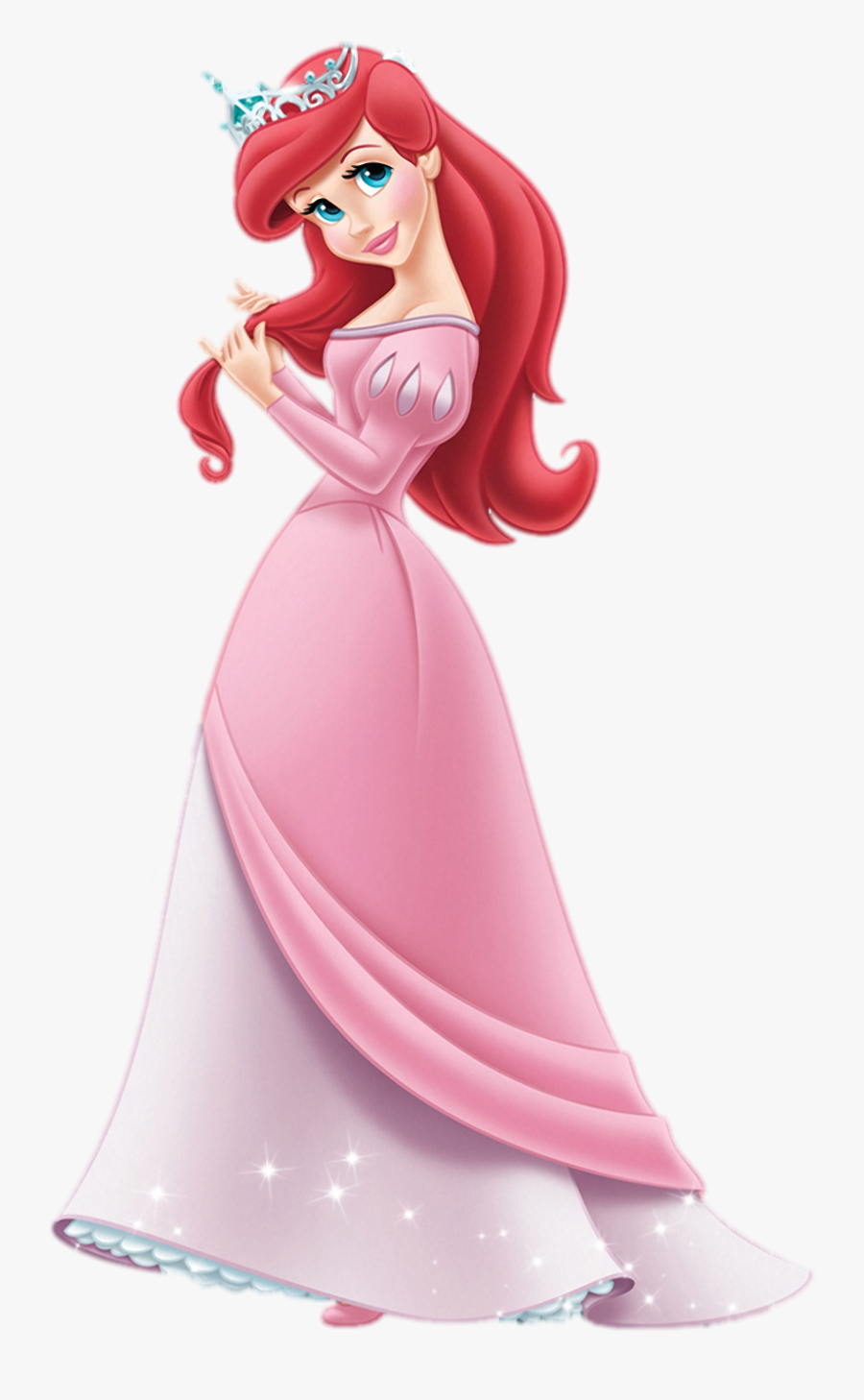 Ariel The Little Mermaid The Prince Belle Disney Princess - Aurora Ariel Disney Princess, Transparent Clipart
