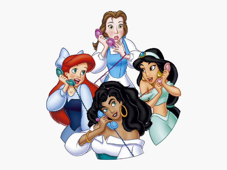 Disney Princesses Clip Art - Cartoon, Transparent Clipart