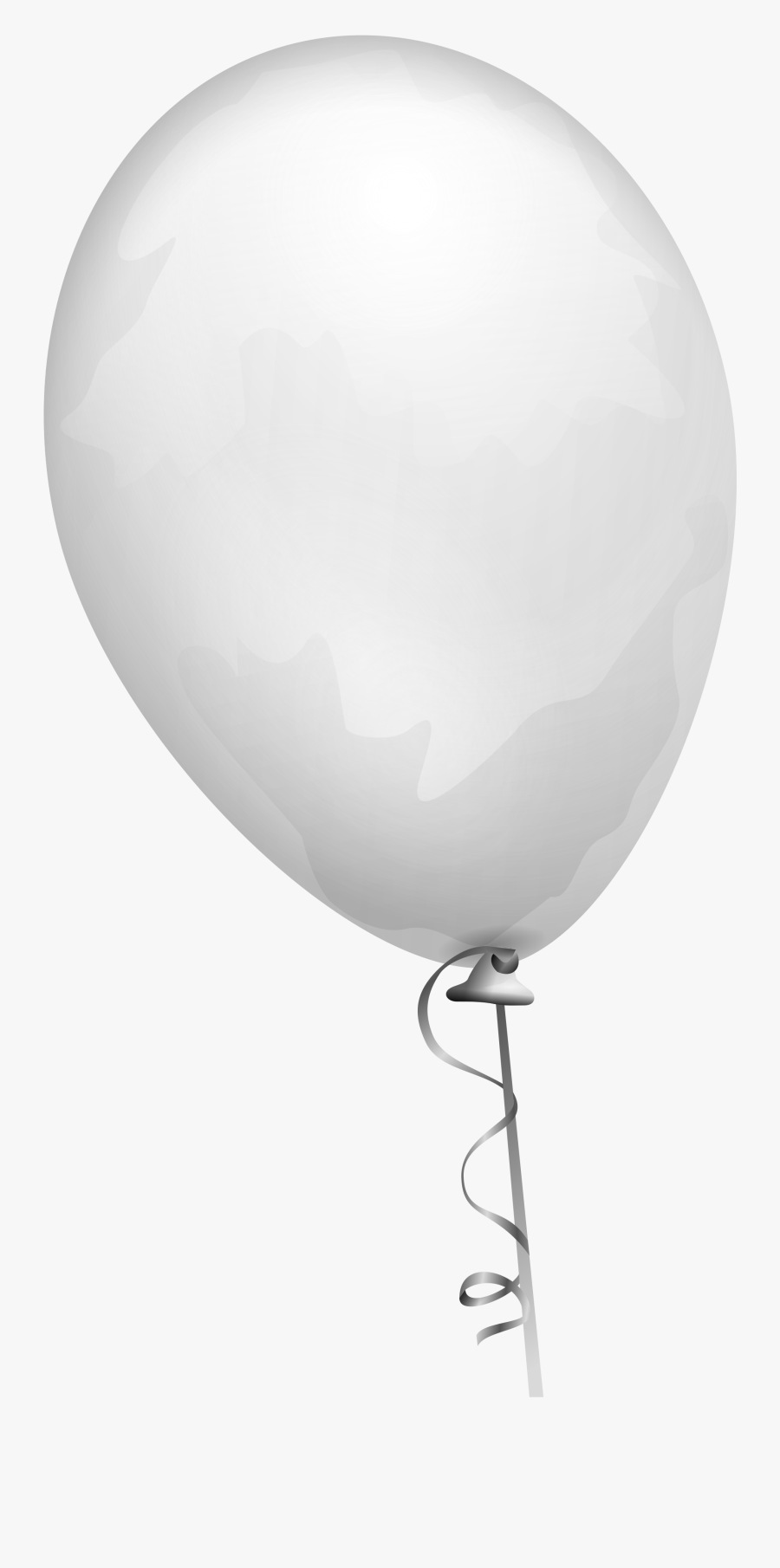 White Balloon Png - Transparent Background White Balloon Png, Transparent Clipart