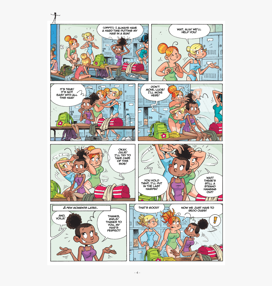 Dance Class Papercutz Comics, Transparent Clipart