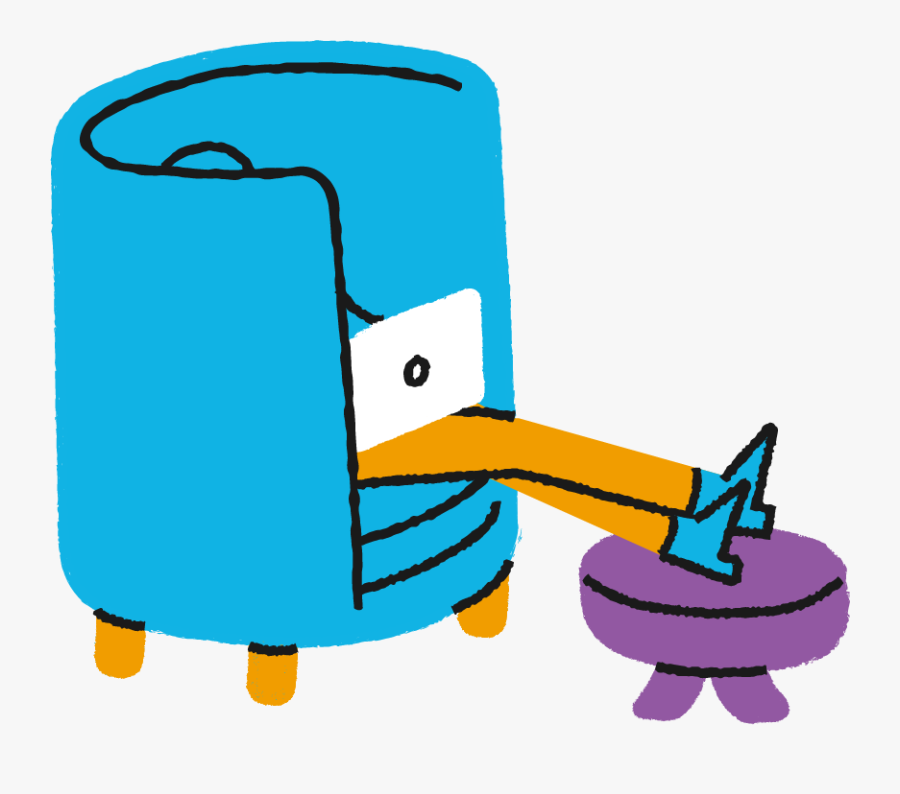 Illustration Of Person Sitting In A Chair With A Laptop, Transparent Clipart