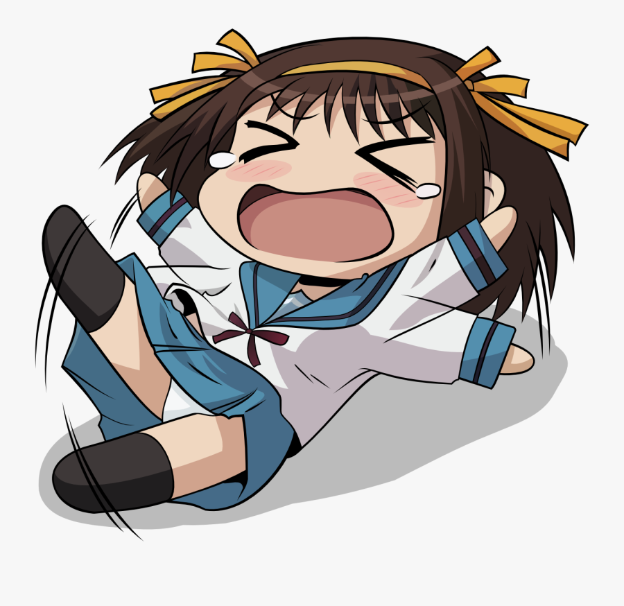 Anime Girl Crying Png, Transparent Clipart