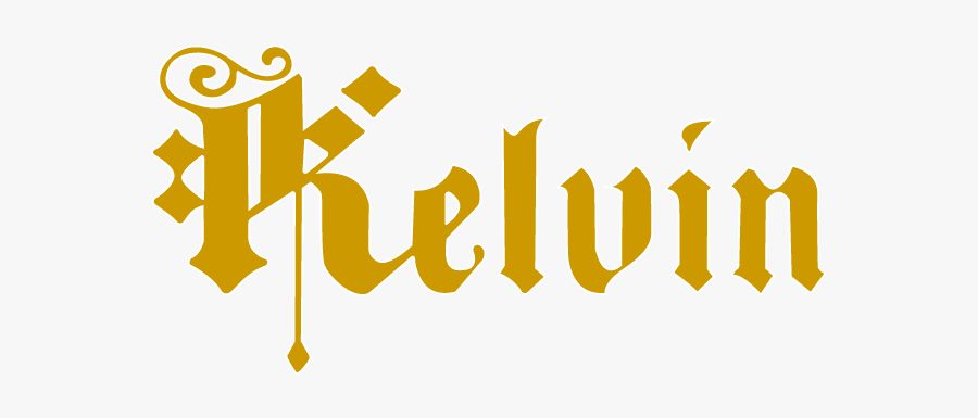 Kel Productions - Calligraphy, Transparent Clipart