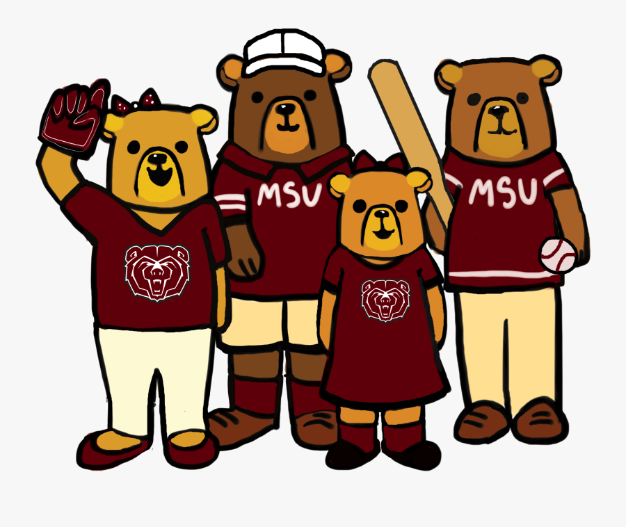 Spring Family Day 2017"
 Itemprop="image - Missouri State Bears And Lady Bears, Transparent Clipart