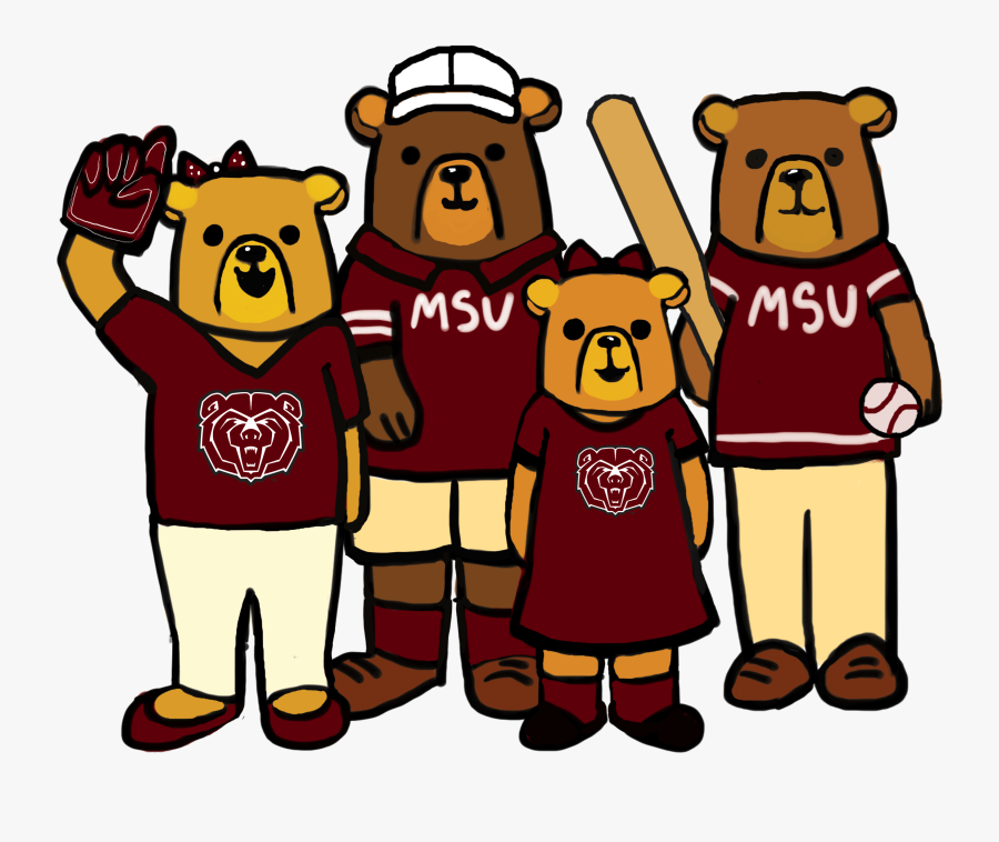 Spring Family Day 2017"
 Itemprop="image - Missouri State Bears And Lady Bears, Transparent Clipart