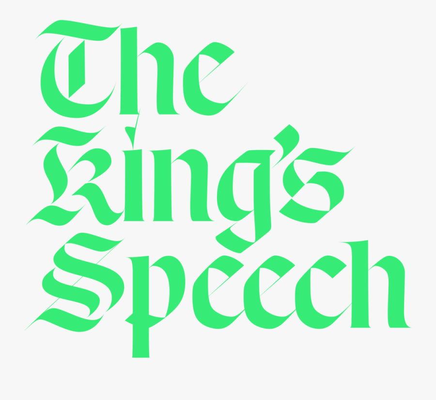 The Kings Speech - Graphic Design, Transparent Clipart