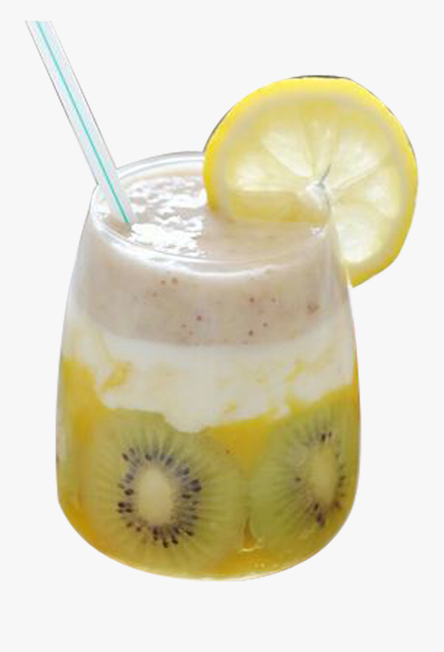 Transparent Lemon Png - Smoothie, Transparent Clipart
