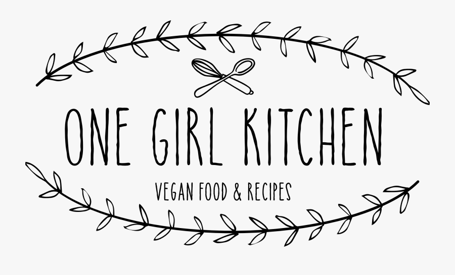 One Girl Kitchen - Calligraphy, Transparent Clipart