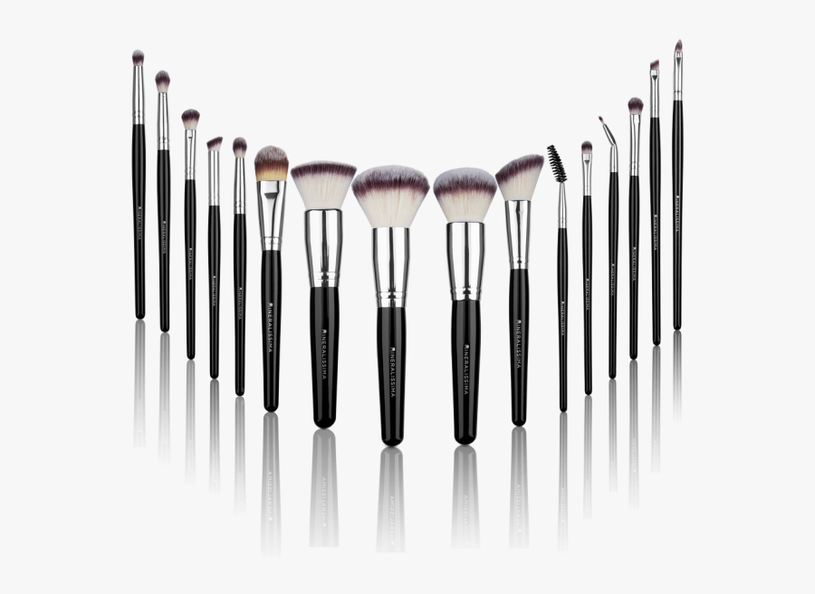 High Quality Synthetic Makeup Brush - Make Up Kwasten Set, Transparent Clipart