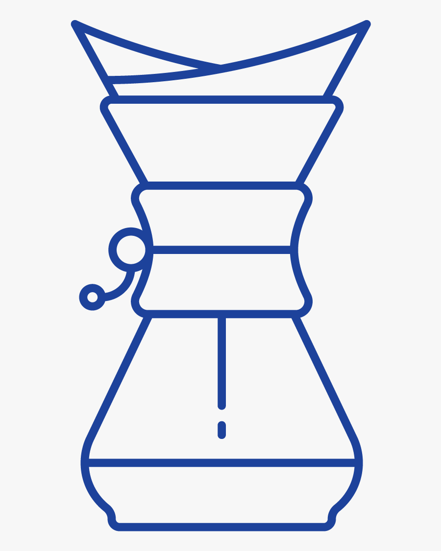 Chemex Coffeemaker, Transparent Clipart