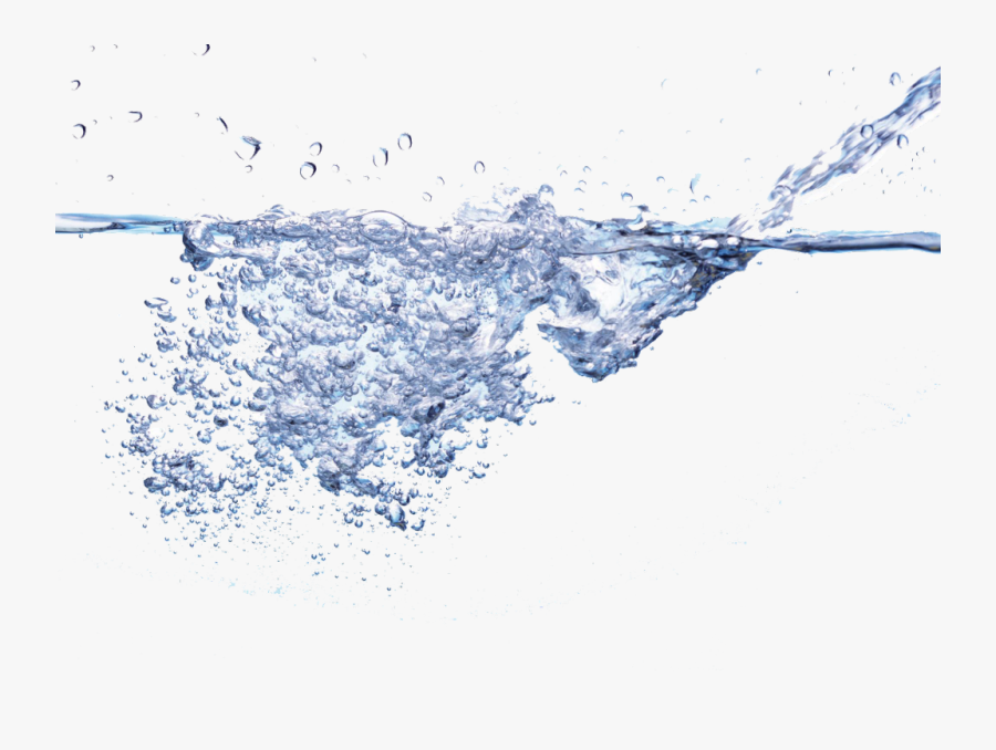 #pouring #water #bubbles #ftestickers #blue #bubble - Water Spilled Transparent Background, Transparent Clipart