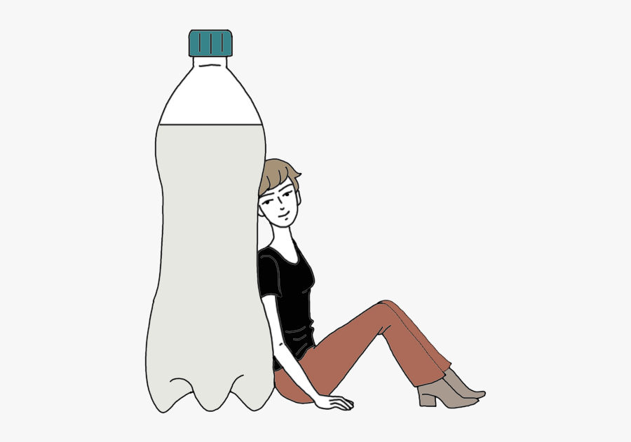 Bottle Of Water - Water Filled Bottle Clipart, Transparent Clipart