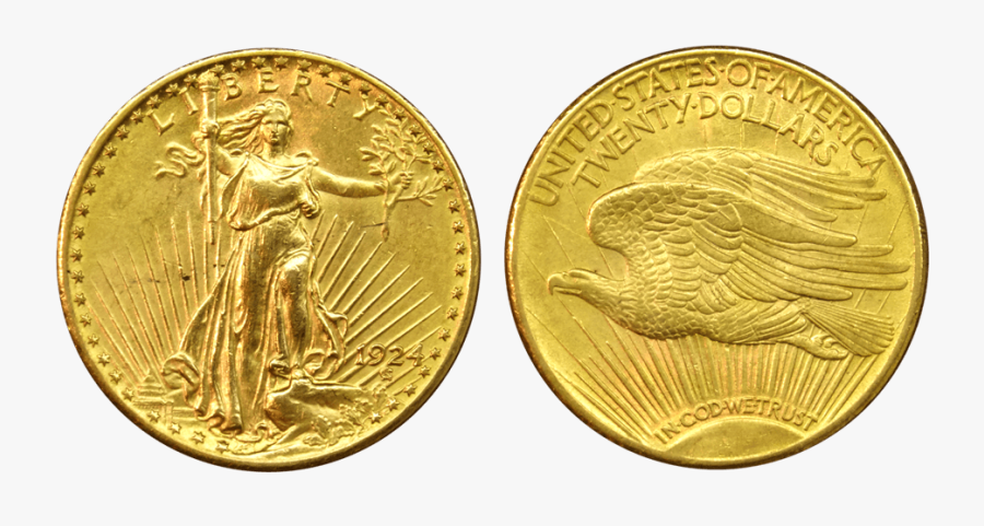 20 Dollars Gold - Napoleon 50 Francs 1855, Transparent Clipart
