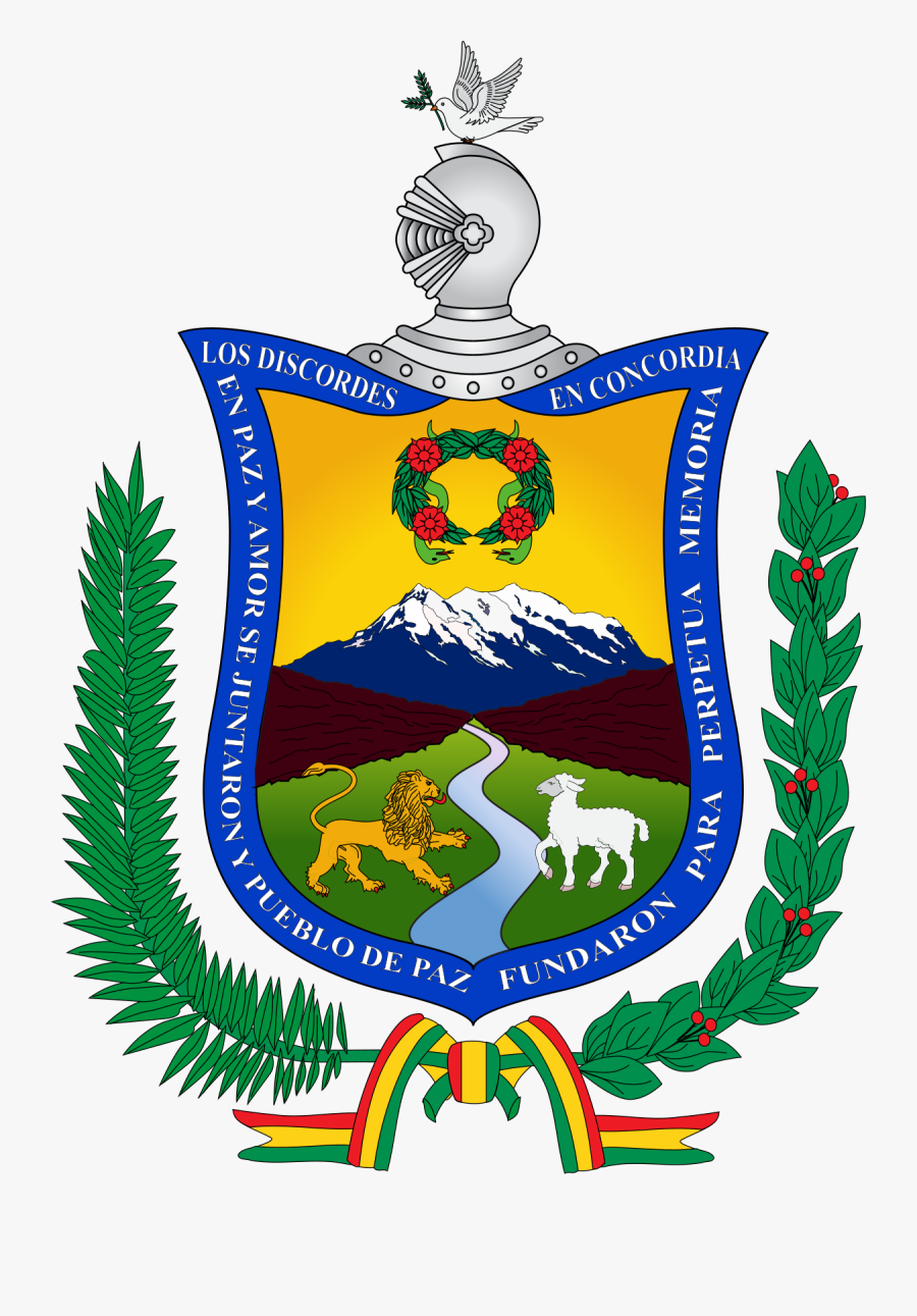 Escudo De La Paz Bolivia, Transparent Clipart