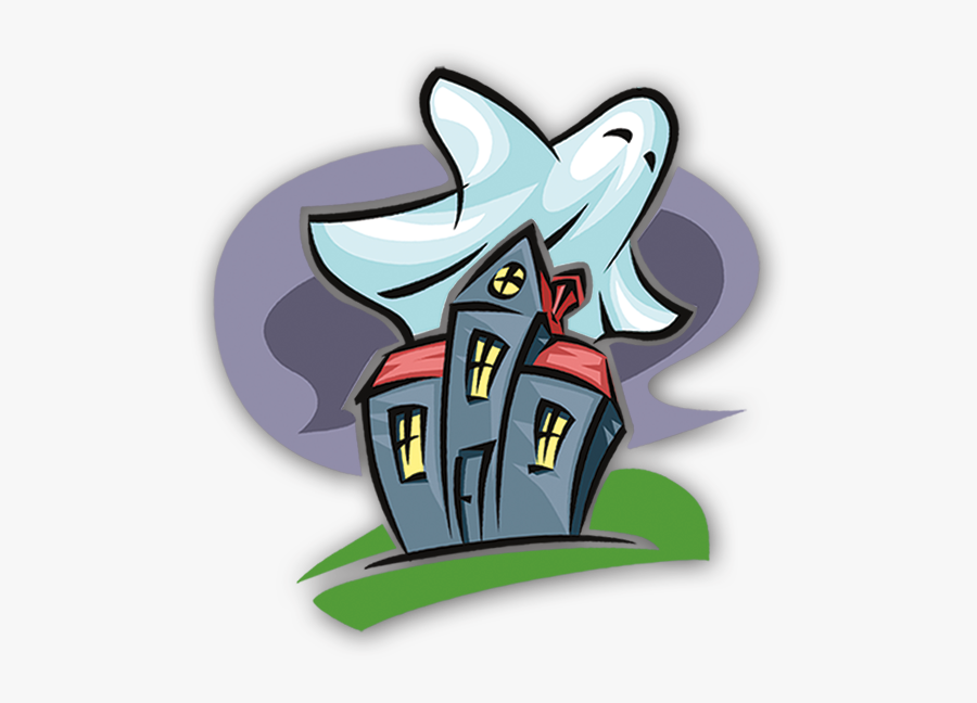 The Raven"s Night Walk - Clip Art House, Transparent Clipart