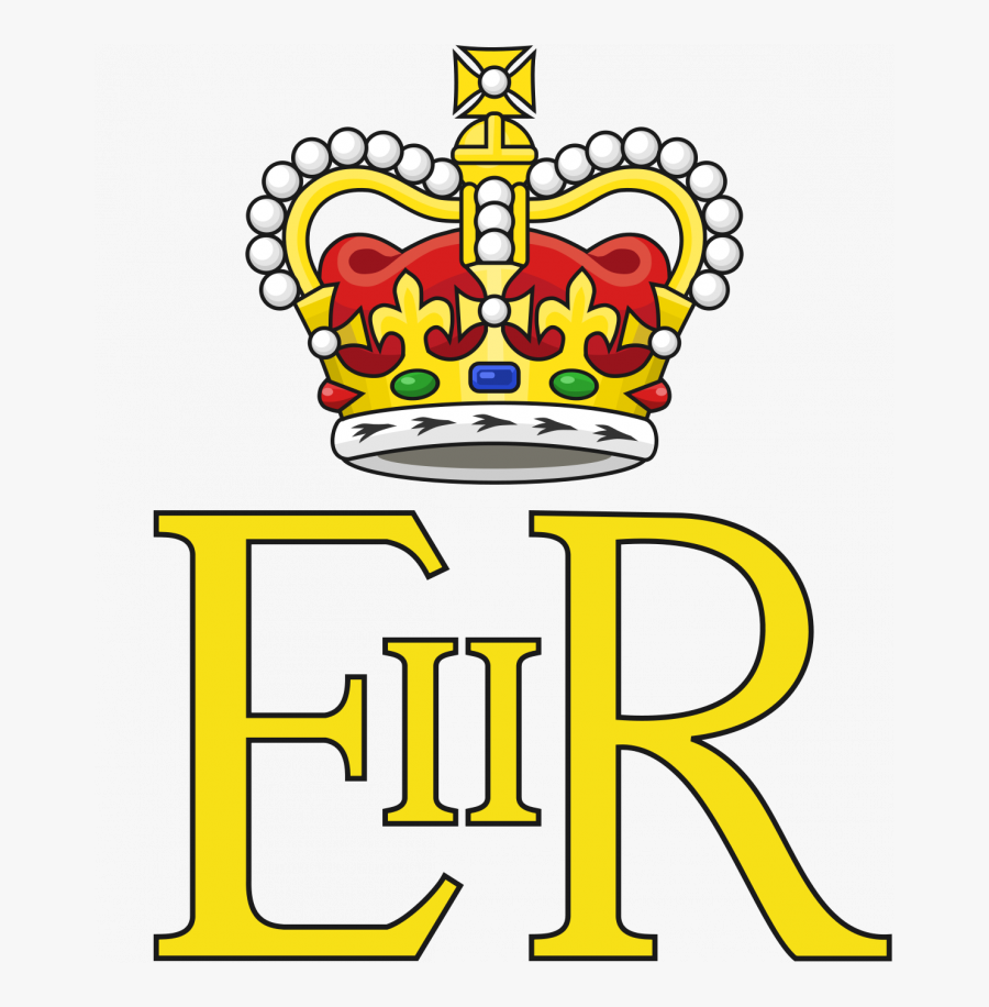 Queen Elizabeth Royal Cypher, Transparent Clipart