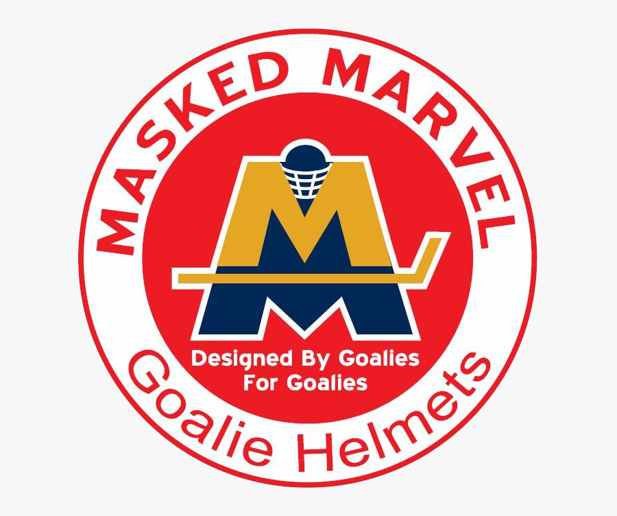 Masked Marvel Goalie Helmets - Emblem, Transparent Clipart