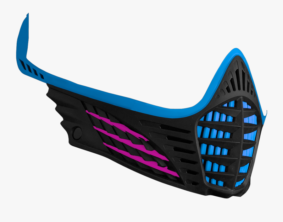 Pink And Black Paintball Mask, Transparent Clipart