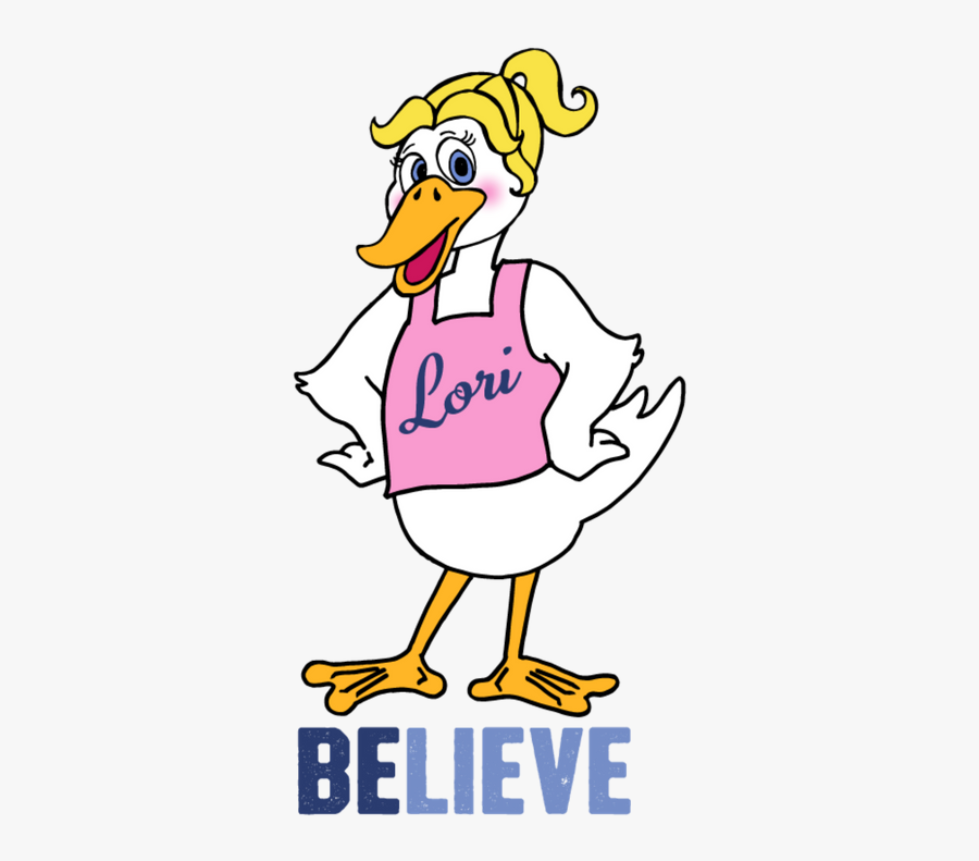 Believe Duck For Website - Cartoon, Transparent Clipart