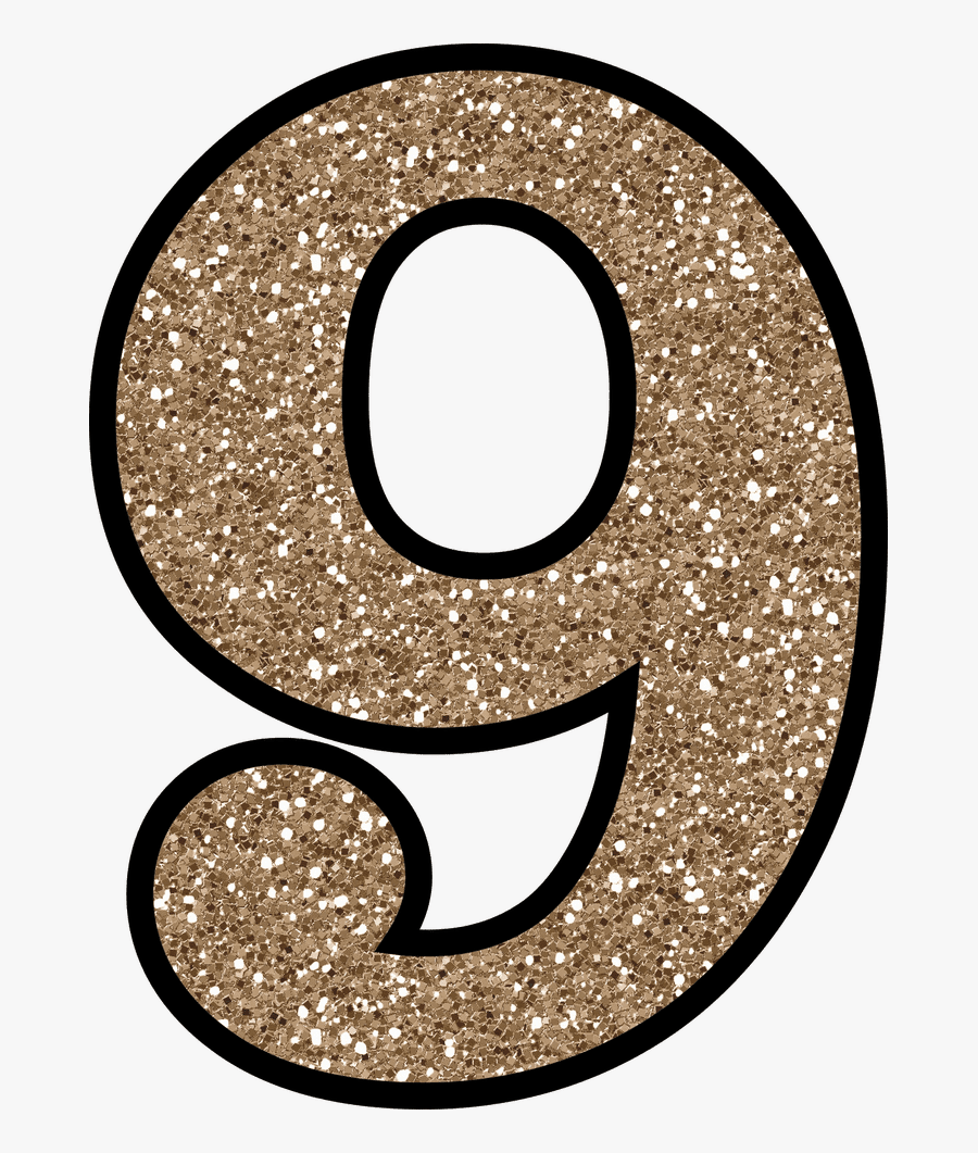 Printable Glitter Number 9 , Free Transparent Clipart ClipartKey