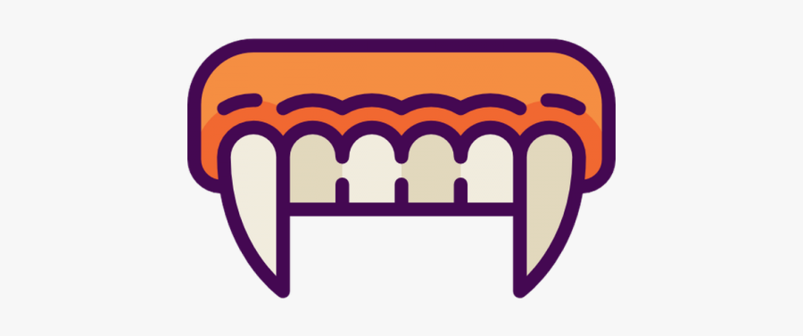 Fang Cliparts - Dientes Halloween Png, Transparent Clipart