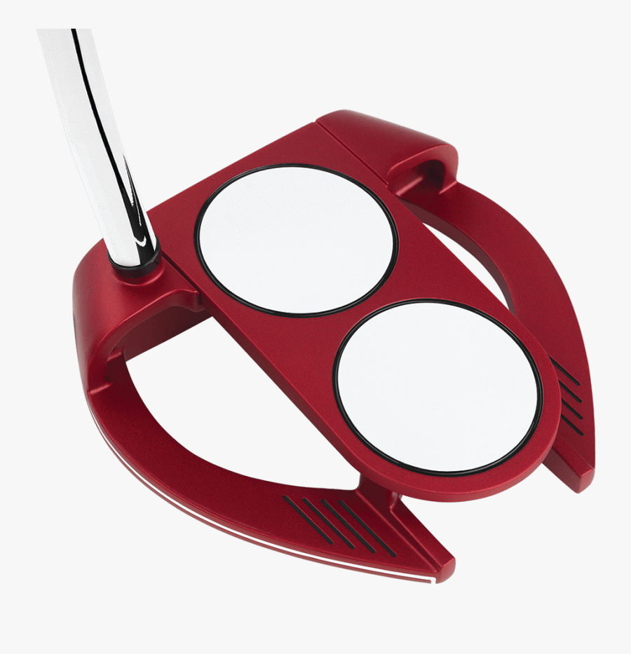 Putters 2018 O Works Red Le 2 Ball Fang - Odyssey O Works 2 Ball Putter Fang, Transparent Clipart
