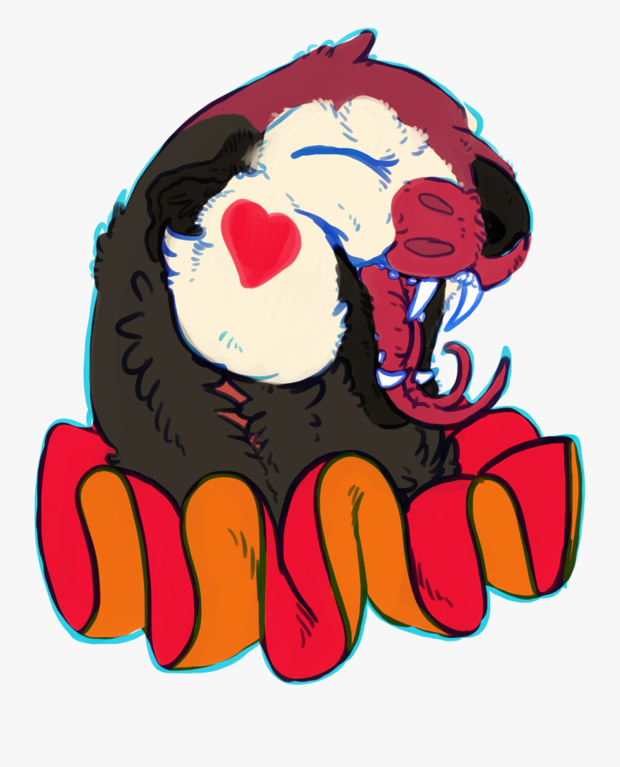 Fang-tastic - Illustration, Transparent Clipart