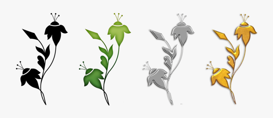 Victorian Art Deco Corner Border Frame Floral - Art Deco, Transparent Clipart