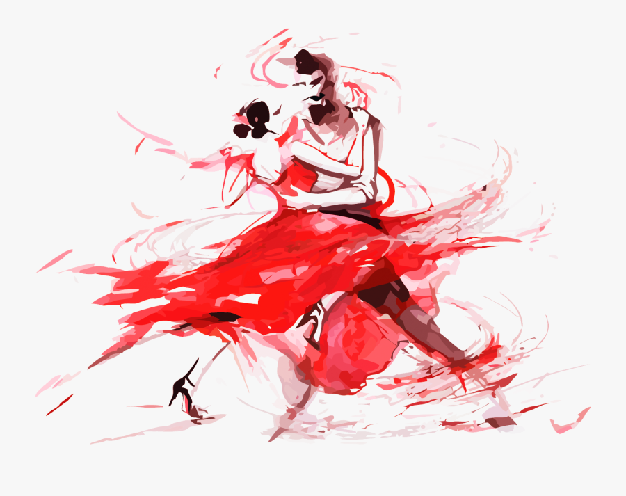 Tango Dance Allposters - Dance Sport Vector Png, Transparent Clipart