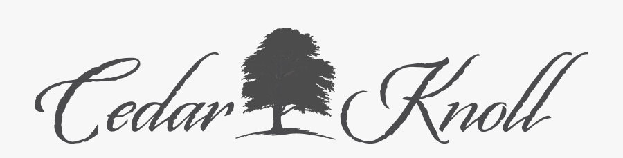 Cedar Knoll - Silhouette, Transparent Clipart